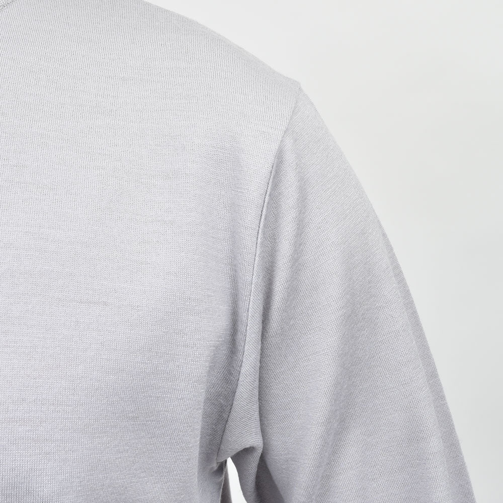 AMBELL(アンベル) KEY PIECE Super120’s ハイゲージウールモックネックニット 00096