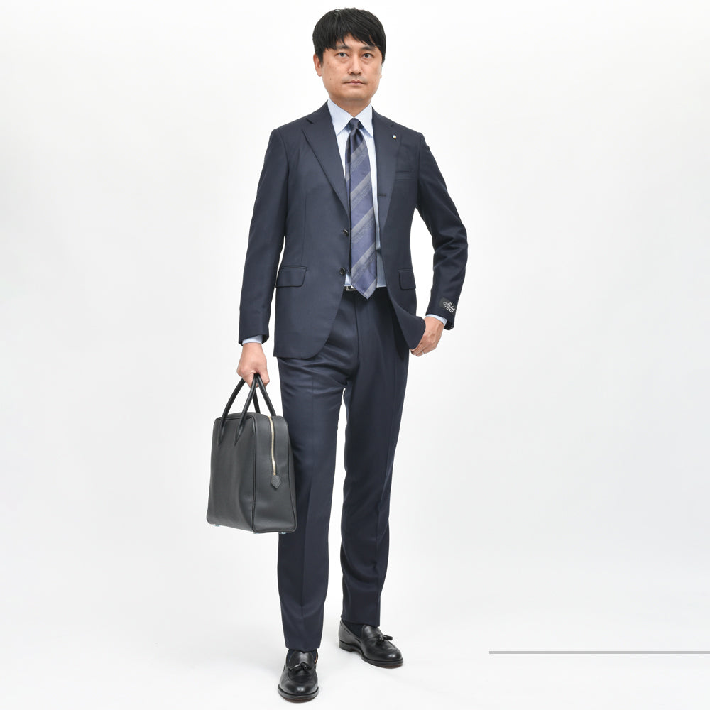 Belvest（ベルベスト） SUPER180'sウールツイル3B1プリーツスーツA305S-11917/GJ
