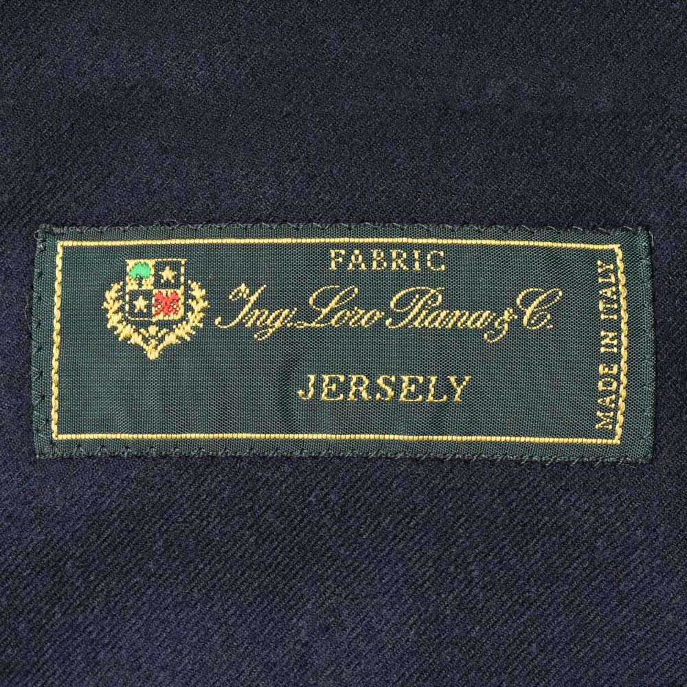 Errico Formicola エリコ フォルミコラ ANDREA Loro Piana JERSELY ウール ストレッチ サキソニー シングル3Bジャケット