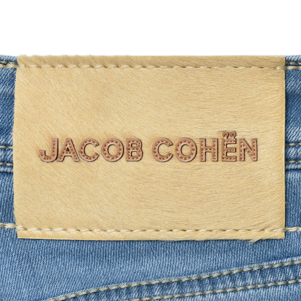 JACOB COHEN（ヤコブコーエン） BARDバード ウォッシュドコットンリヨセルスリムテーパードデニム 226-22171