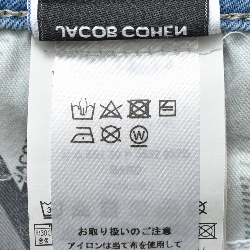 JACOB COHEN（ヤコブコーエン） BARDバード ウォッシュドコットンリヨセルスリムテーパードデニム 226-22171