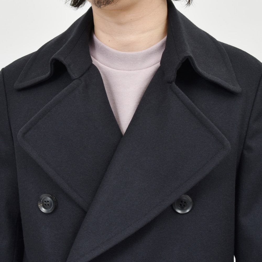 garoh（ガロウ） coat01 ウールライトメルトンピーコート