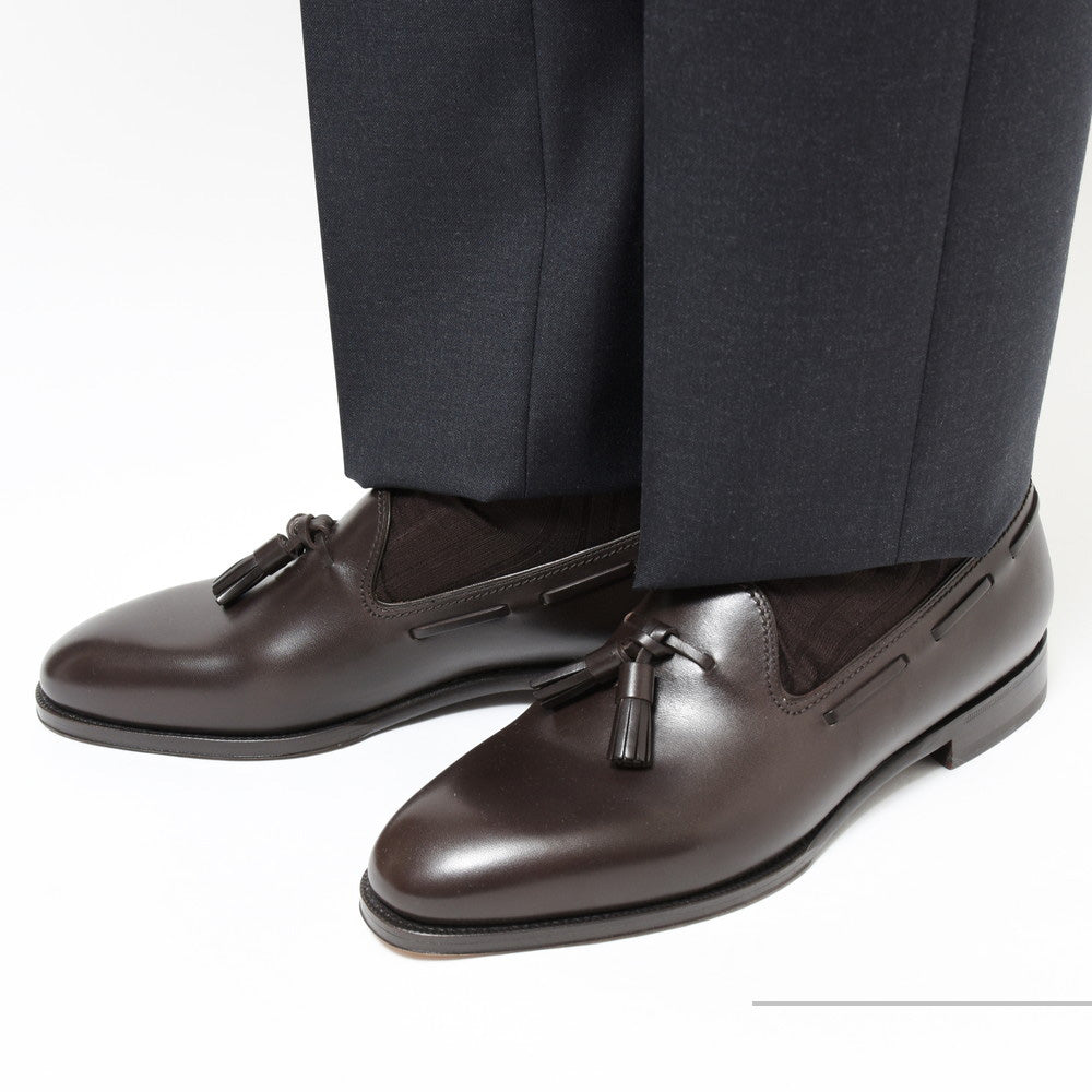 F.LLI Giacometti（フラテッリジャコメッティ） カーフレザータッセルスリッポン FG421 15042200057