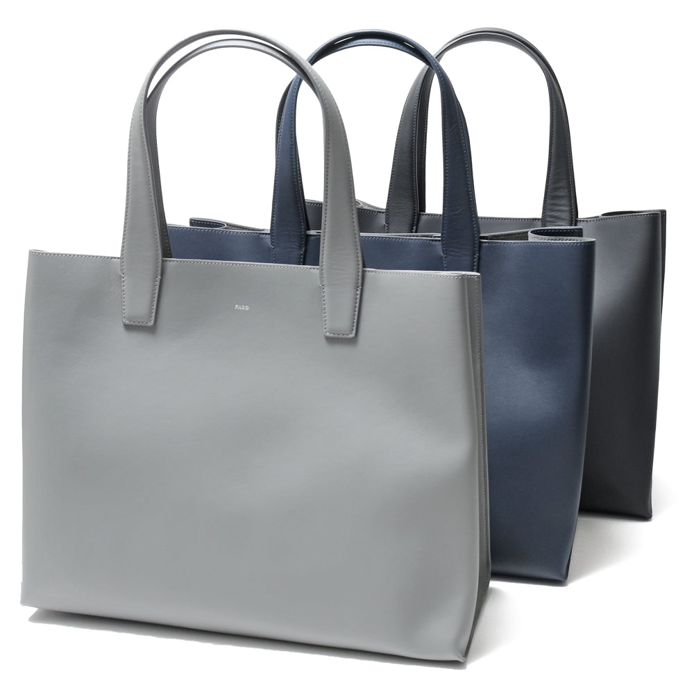 FARO（ファーロ） スムースレザートートバッグ Calma Tote Large/F2311B101345001