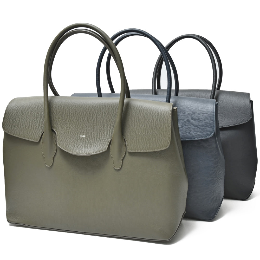 FARO（ファーロ） エンボスカーフフラップトートバッグ Cartello Flap Tote/F2311B181