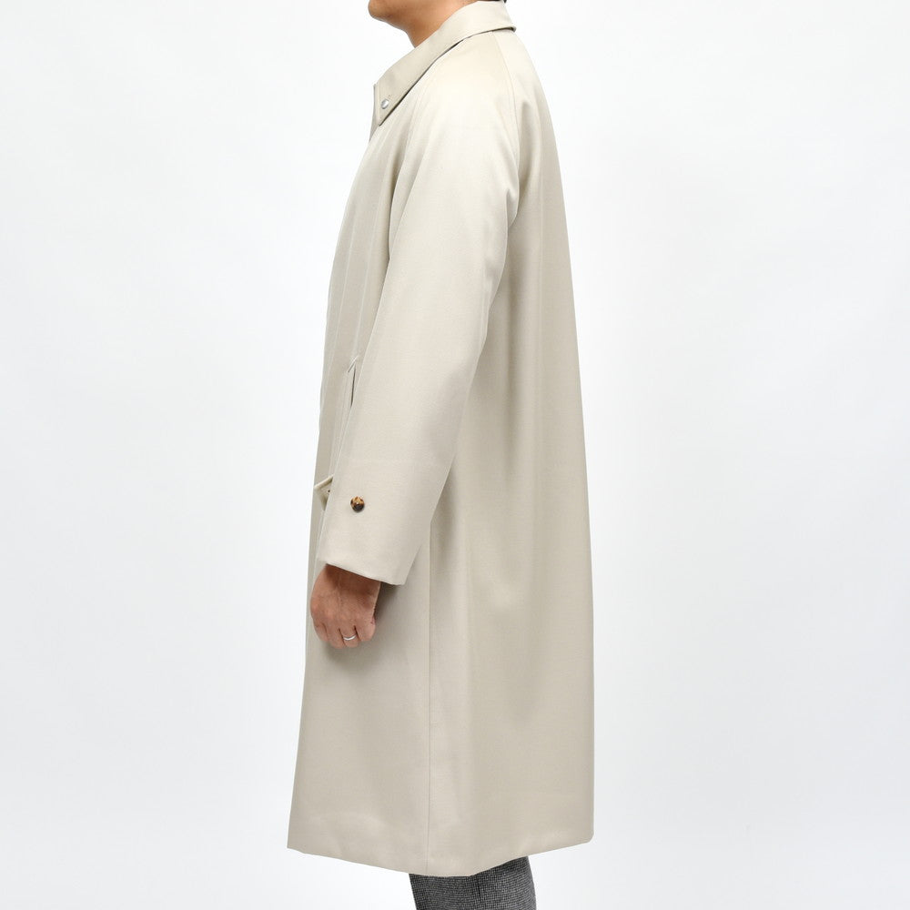 Whiteley&Green（ホワイトリー アンド グリーン） HUDDERSFIELD ウールキャバリーツイルバルカラーコート