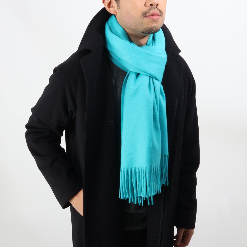 ベグ アンド コー / カシミア ストール/Arran Solid Stole/183cm×73cm