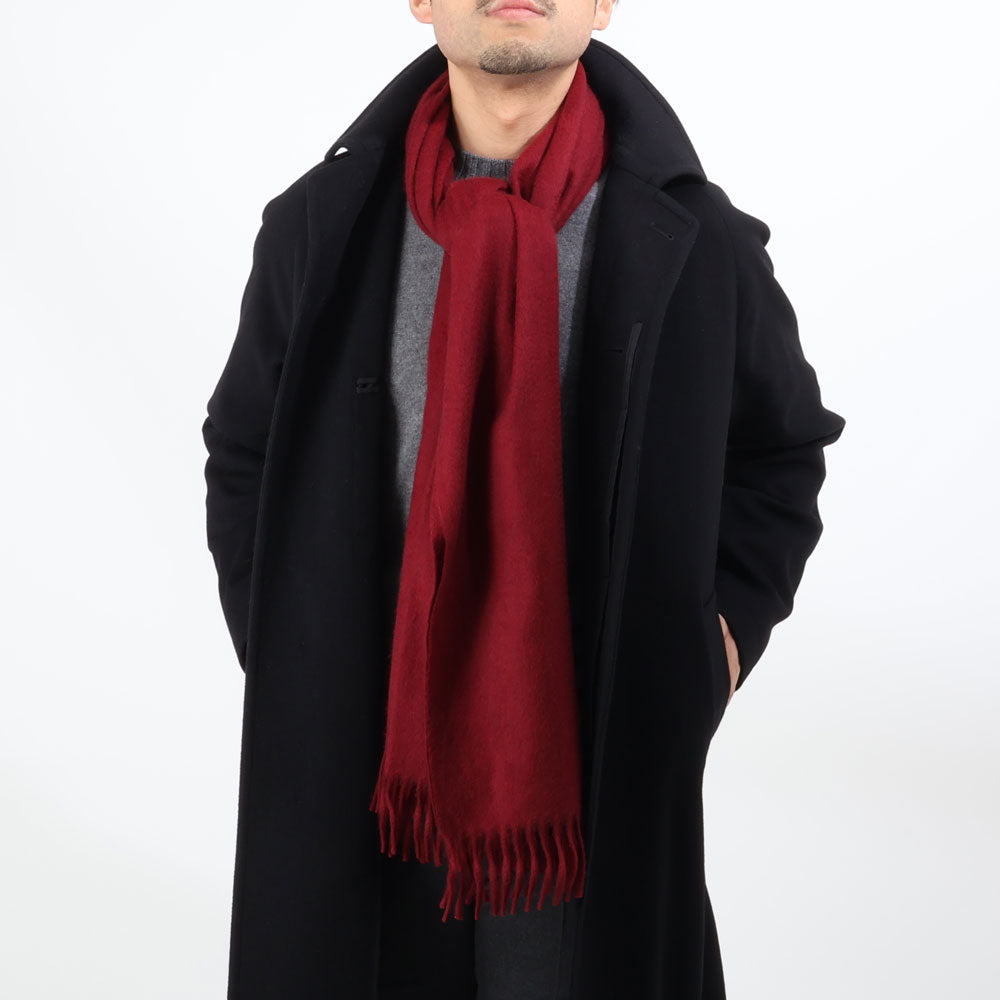 ベグ アンド コー / カシミア ストール/Arran Solid Stole/183cm×73cm