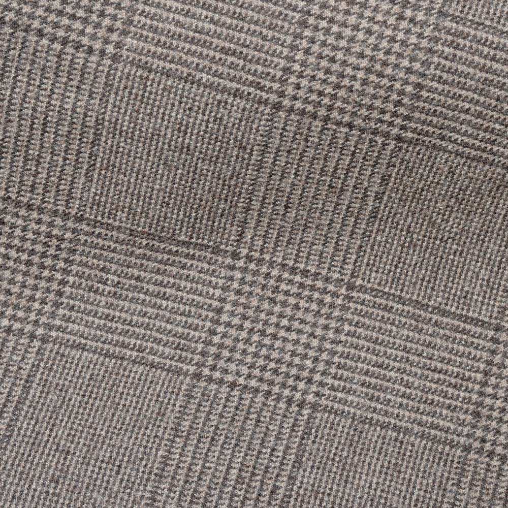 BERWICH（ベルウィッチ） SCOTCHスコッチ Loro Piana ストレッチウールサキソニーグレンチェック2インプリーツクロップドパンツ LP1760X