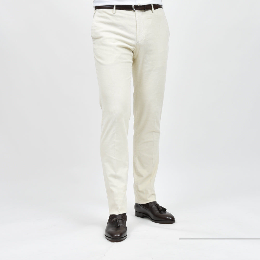 INCOTEX（インコテックス） SLIM FIT HIGH COMFORT ガーメントダイストレッチコットンコーデュロイテーパードパンツ 1W0030-40927/21607 13042202