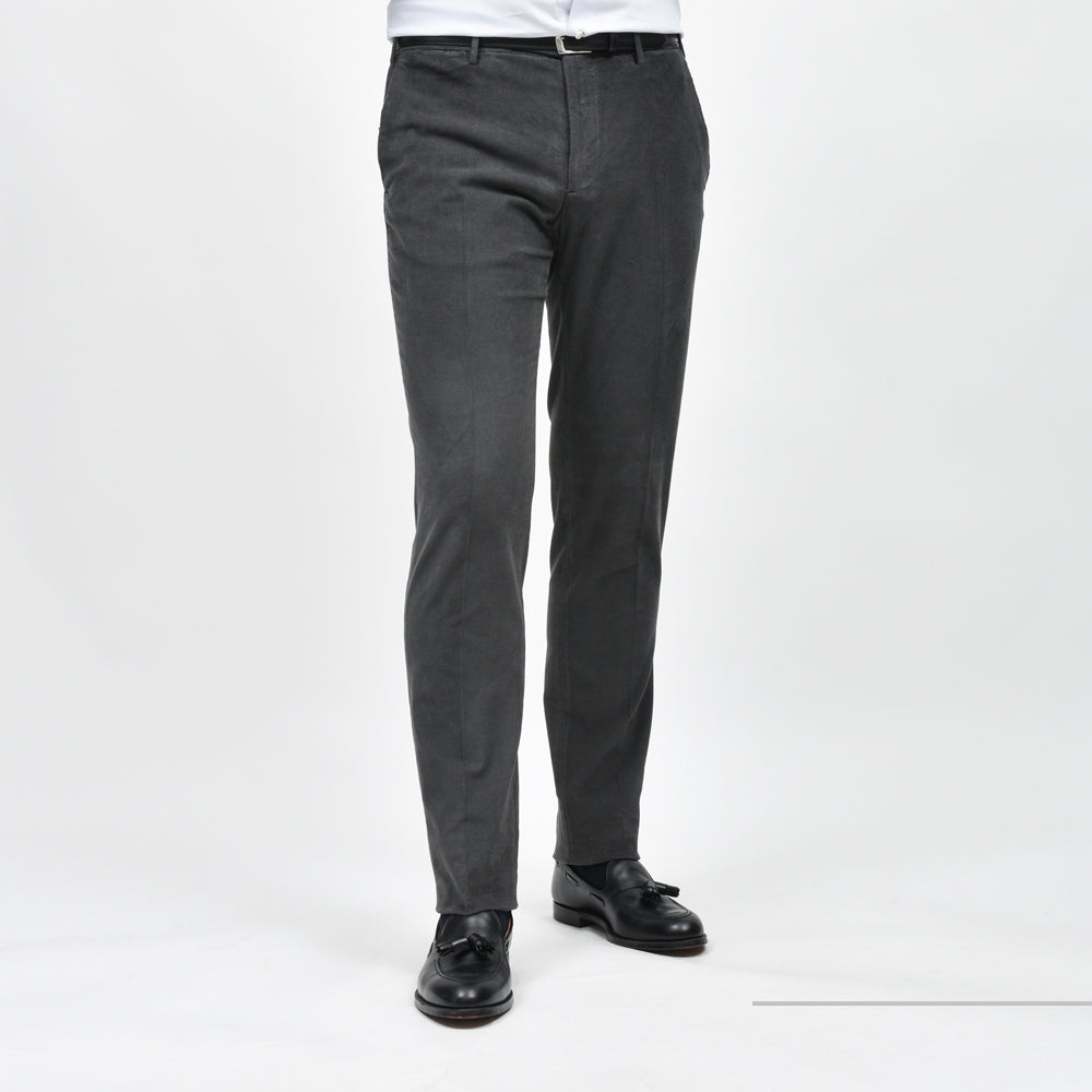 INCOTEX（インコテックス） SLIM FIT HIGH COMFORT ガーメントダイストレッチコットンコーデュロイテーパードパンツ 1W0030-40927/21607 13042202