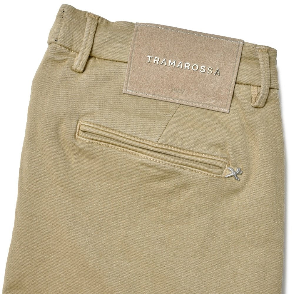 TRAMAROSSA（トラマロッサ） AMERIGOアメリゴ ガーメントダイスーパーストレッチドリルテーパードカーゴパンツ G125/OLD 414-30171120