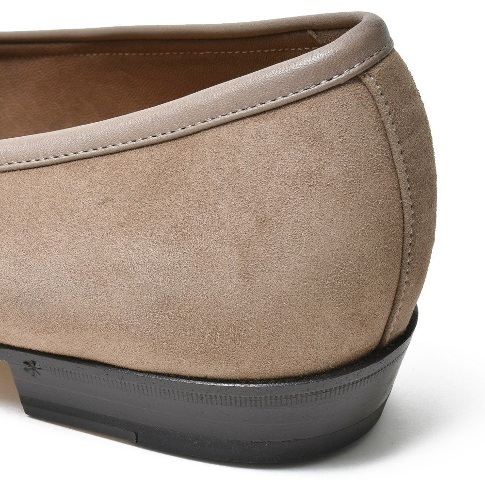 BAUDOIN & LANGE（ボードイン アンド ランジ） ゴートレザープレーンベルジャンシューズ SAGAN CLASSIC LOFER SUEDE/29529