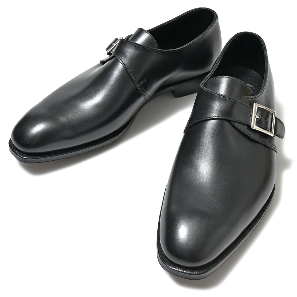 Crockett&Jones（クロケットアンドジョーンズ） 【HAND GRADE COLLECTION】SAVILE 4 カーフレザーシングルモンクシューズ 15042200048