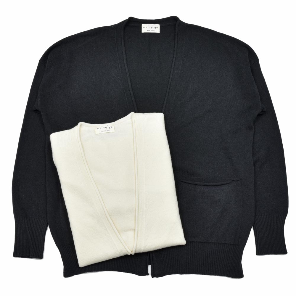 ma'ry'ya（マリア） ウールシルクカシミヤカーディガン YNK034