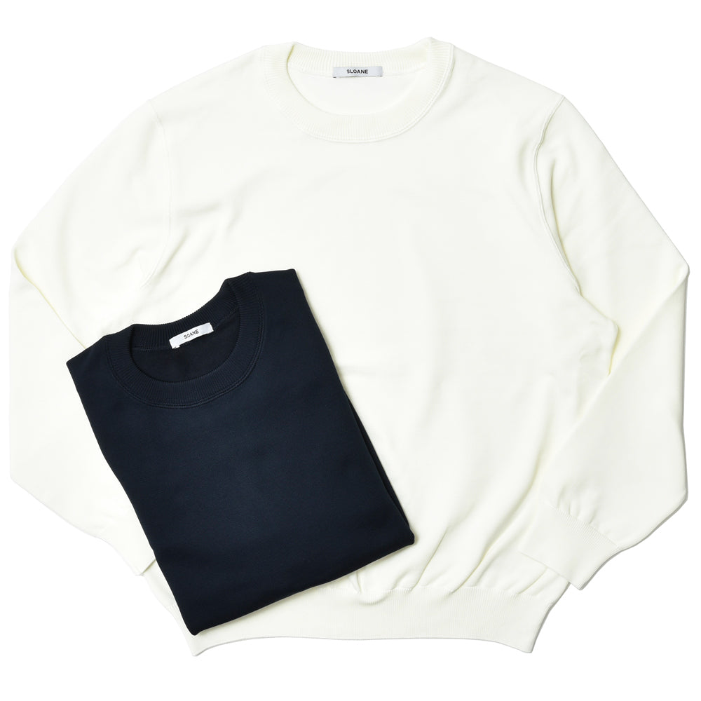 SLOANE（スローン） ウォッシャブルポリコットンクルーネックニット SL9W-695 16042600210