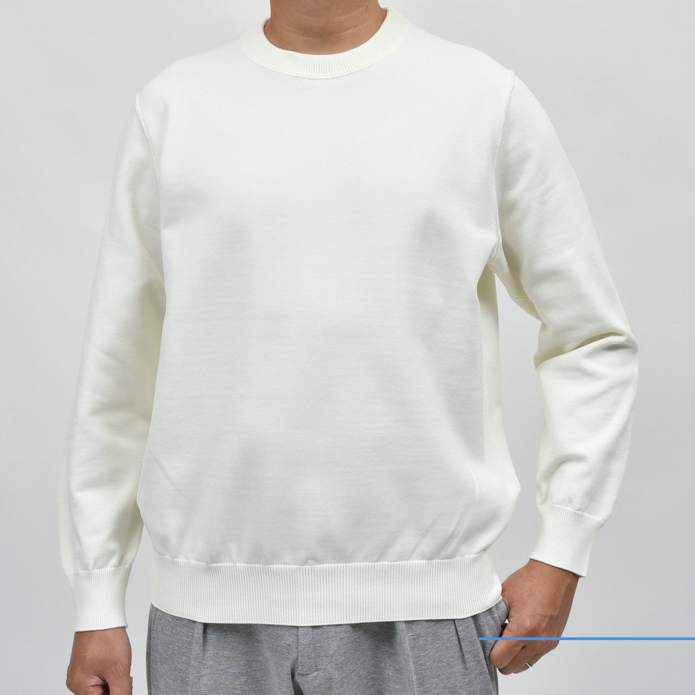 SLOANE（スローン） ウォッシャブルポリコットンクルーネックニット SL9W-695 16042600210