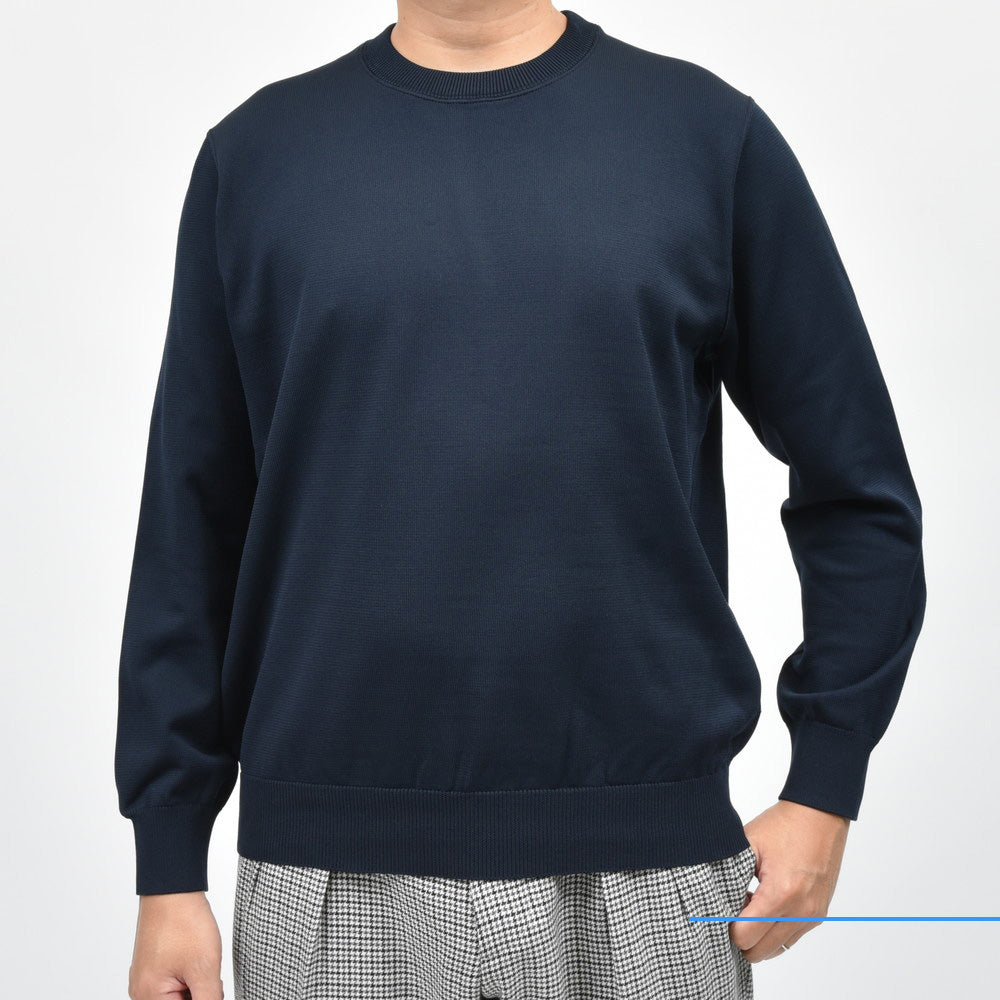 SLOANE（スローン） ウォッシャブルポリコットンクルーネックニット SL9W-695 16042600210