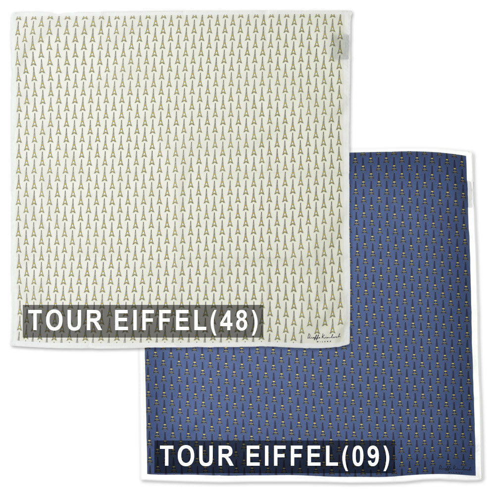 Dieffe Kinloch（ディエッフェ キンロック） コットンプリントハンカチーフ Etichetta Giapponese 18642200115