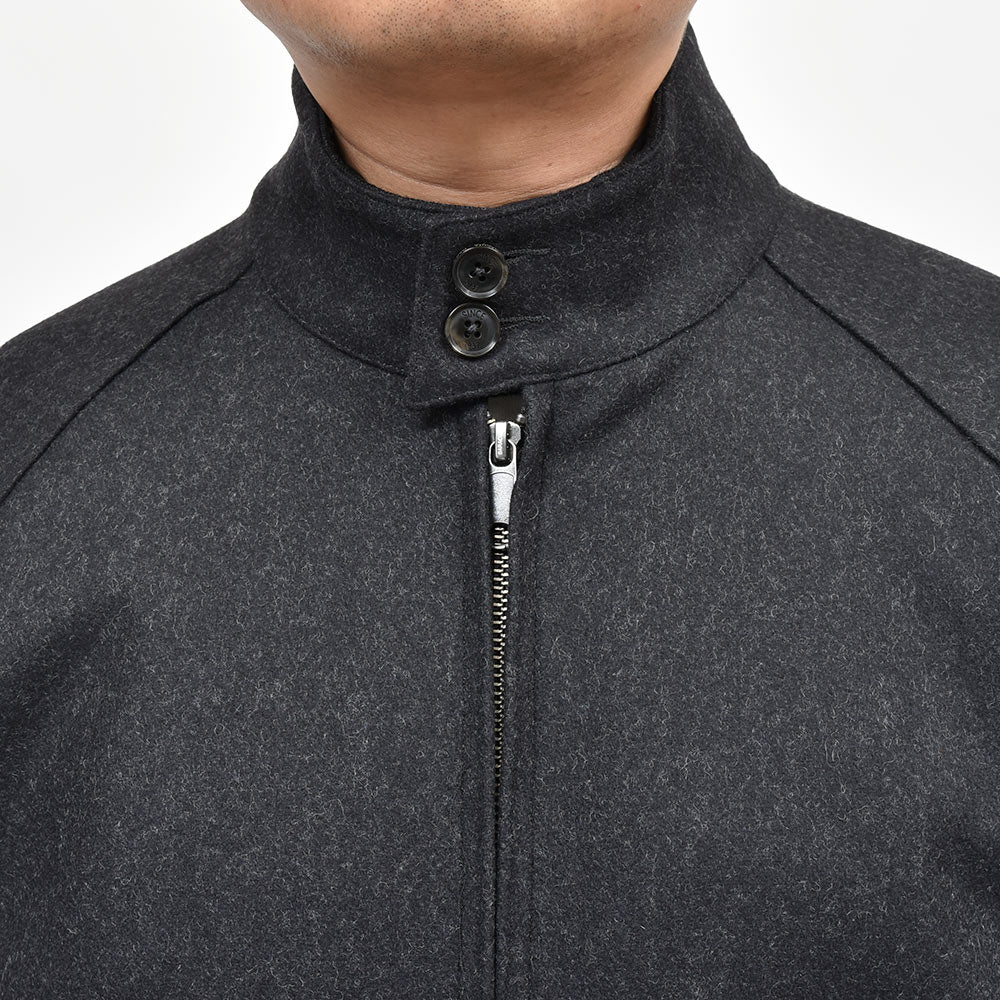 BARACUTA バラクータ MELTON G9 ジーナイン ヴァージンウール ナイロン カシミヤ ライトメルトン スイングトップ ブルゾン