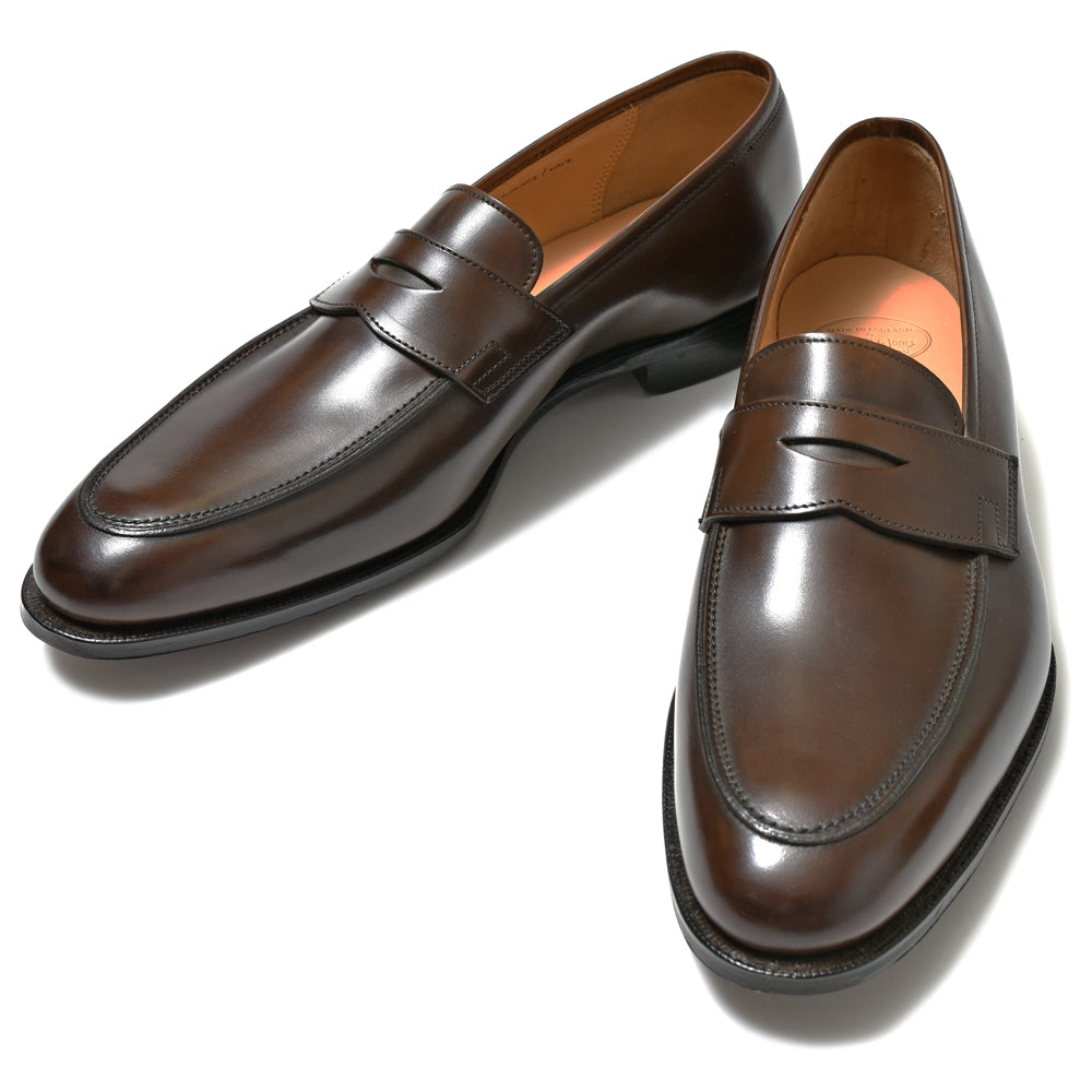 Crockett&Jones（クロケットアンドジョーンズ） 【HAND GRADE COLLECTION】CRAWFORD カーフレザーコインローファー 15042201048