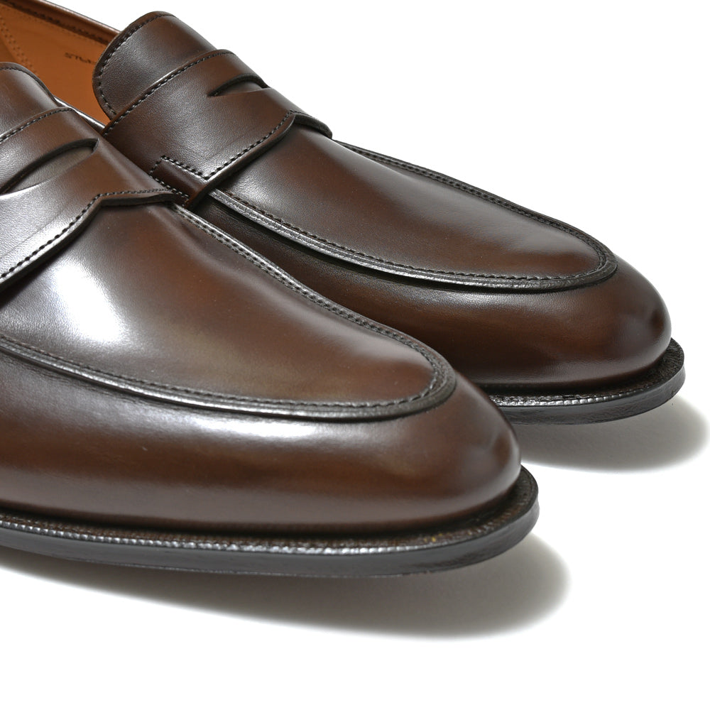 Crockett&Jones（クロケットアンドジョーンズ） 【HAND GRADE COLLECTION】CRAWFORD カーフレザーコインローファー 15042201048
