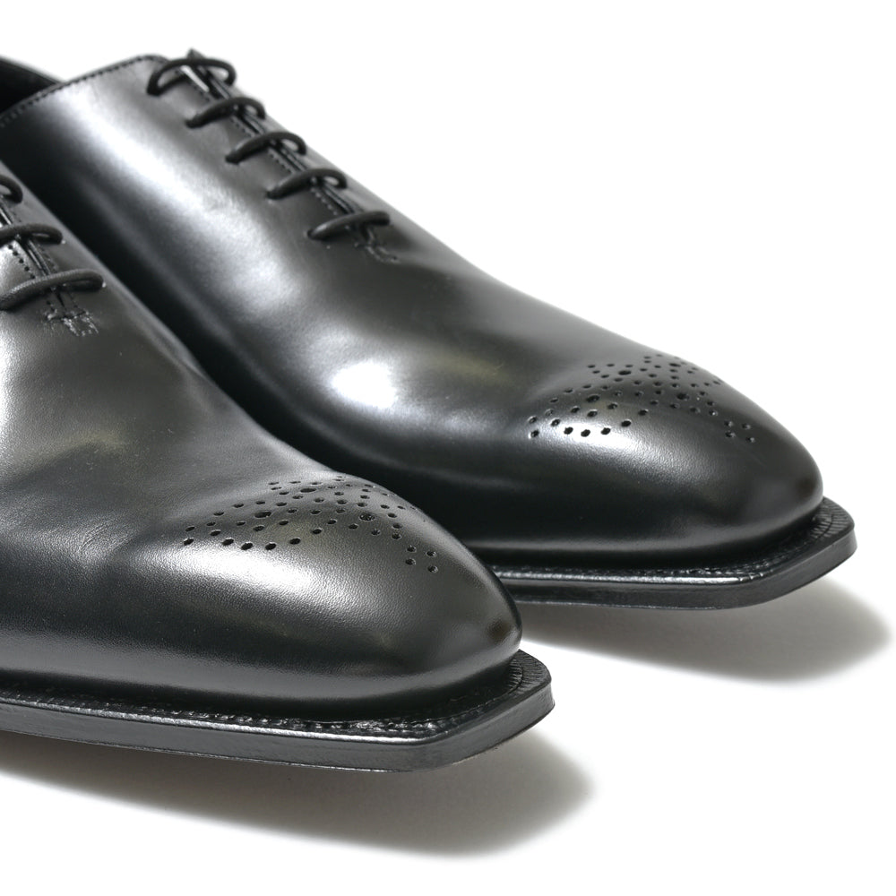 Crockett&Jones（クロケットアンドジョーンズ） 【HAND GRADE COLLECTION】WEYMOUTH 2 カーフレザーホールカットオックスフォードシューズ