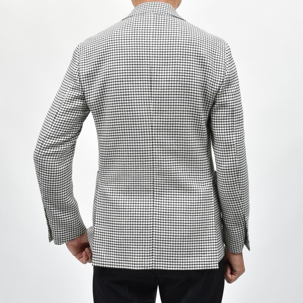 LARDINI（ラルディーニ） ADVANCEアドヴァンス ウールライトツィードグラフチェック3Bジャケット JA6000AQ/IVSF63501 4216-A6000AQ501