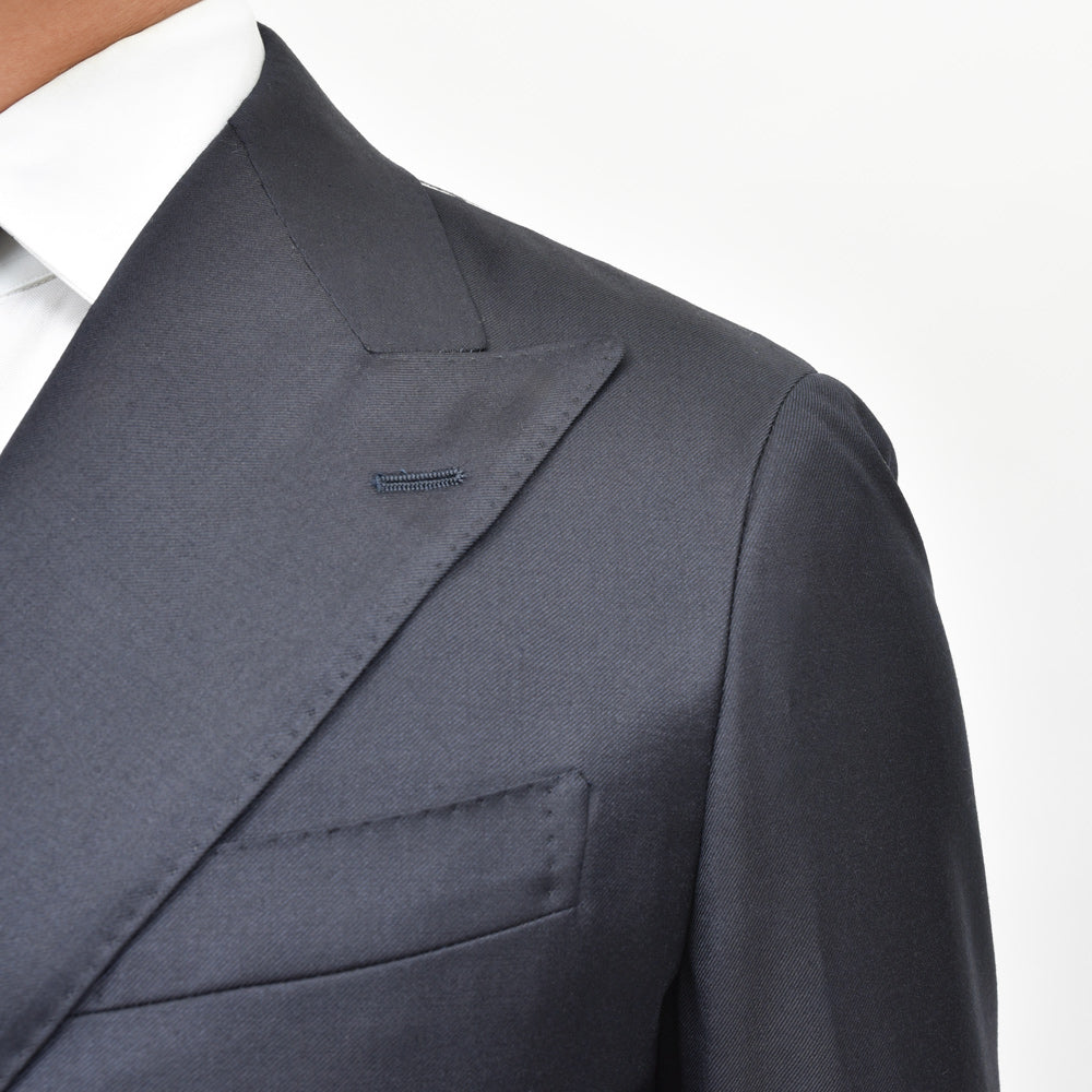 guji（グジ） SUPER130'sウール6B1プリーツダブルスーツ (MADE BY RING JACKET / LoroPianaファブリック使用)【オールシーズン】GUJ-03E/GUP