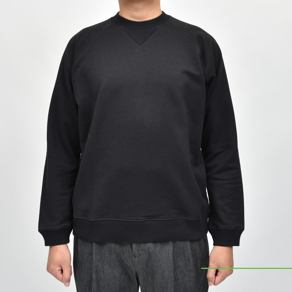 MAISON CORNICHON（メゾン コルニション) コットンクルーネックスウェット