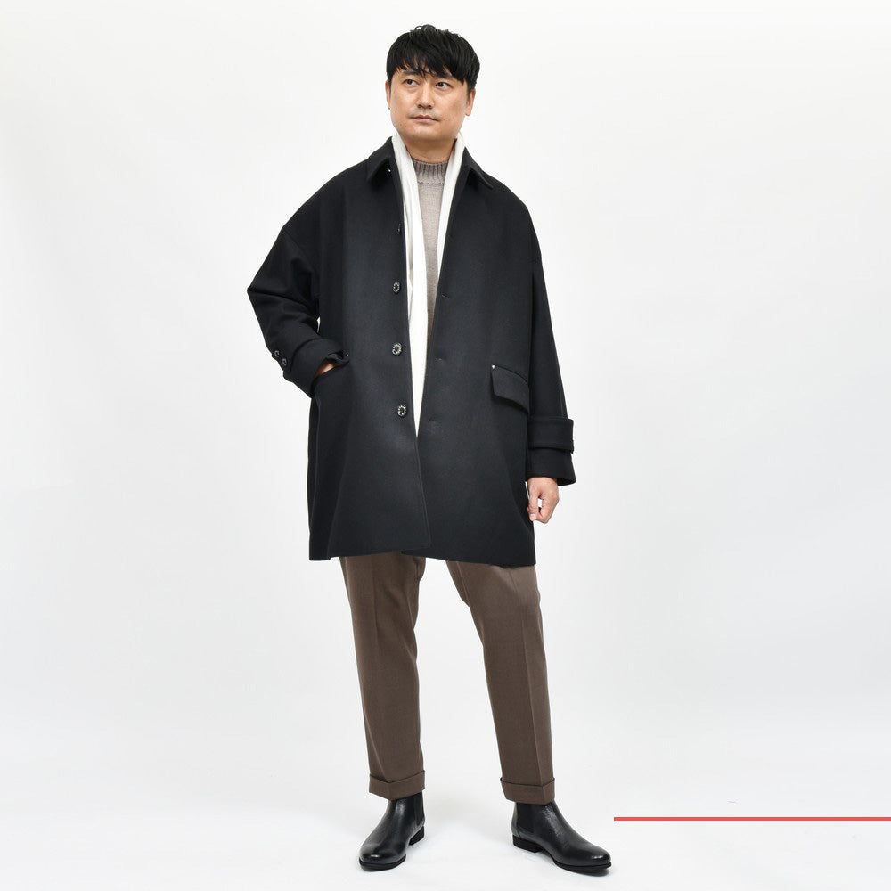 MACKINTOSH（マッキントッシュ） HUMBIEハンビー ウールソフトメルトンオーバーサイズドバルカラーコート G242MO1169FL2K