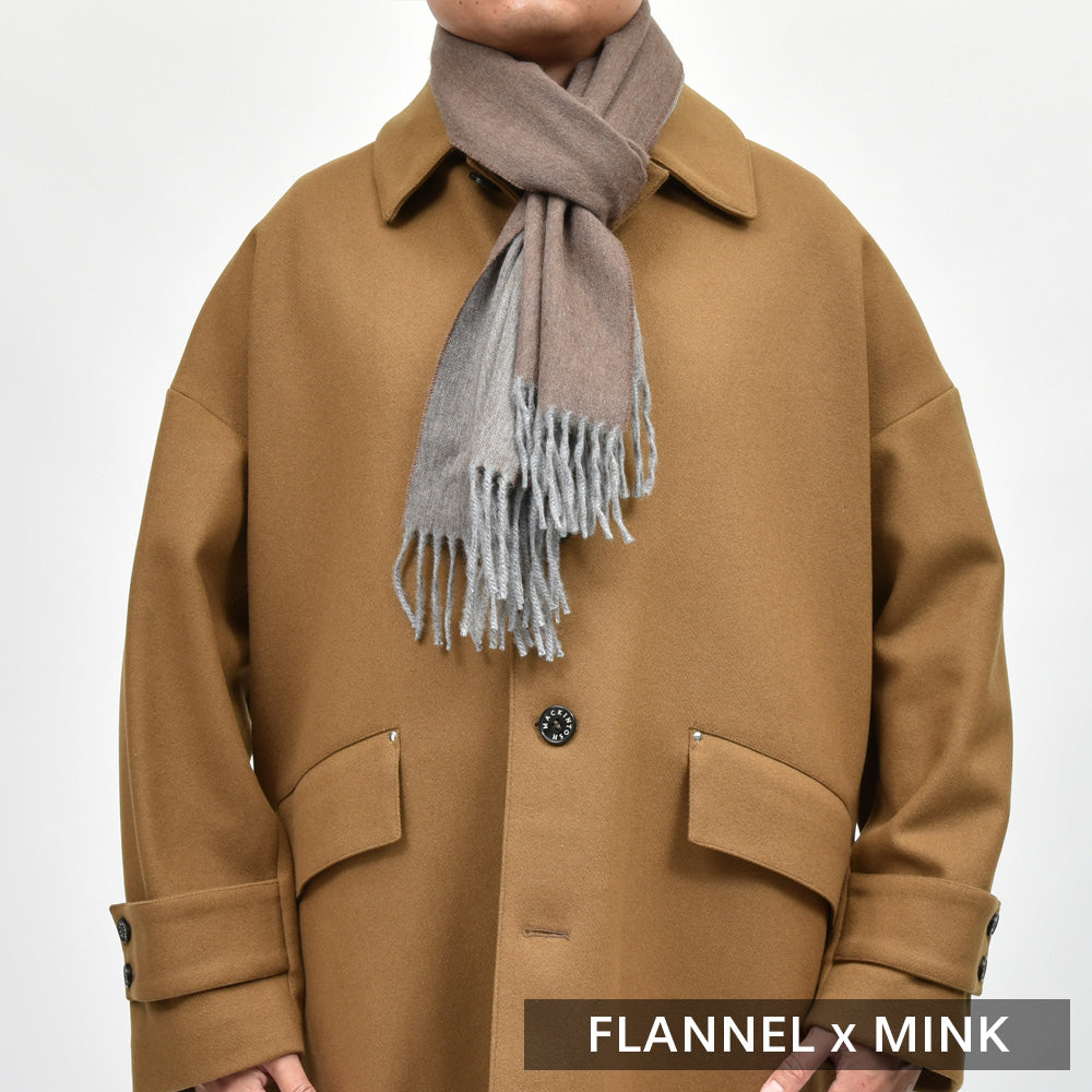 BEGG X CO（ベグ アンド コー） カシミアダブルフェイスマフラー Arran Reversible Scarf 18342202225