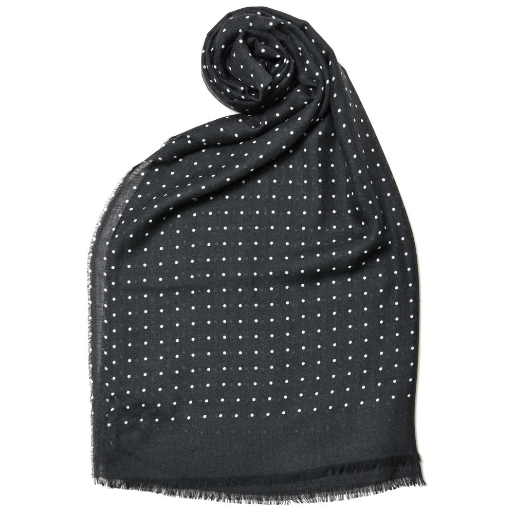 BEGG X CO（ベグ アンド コー） シルキーカシミアドットストール Wispy Hanover Scarf 18342203225