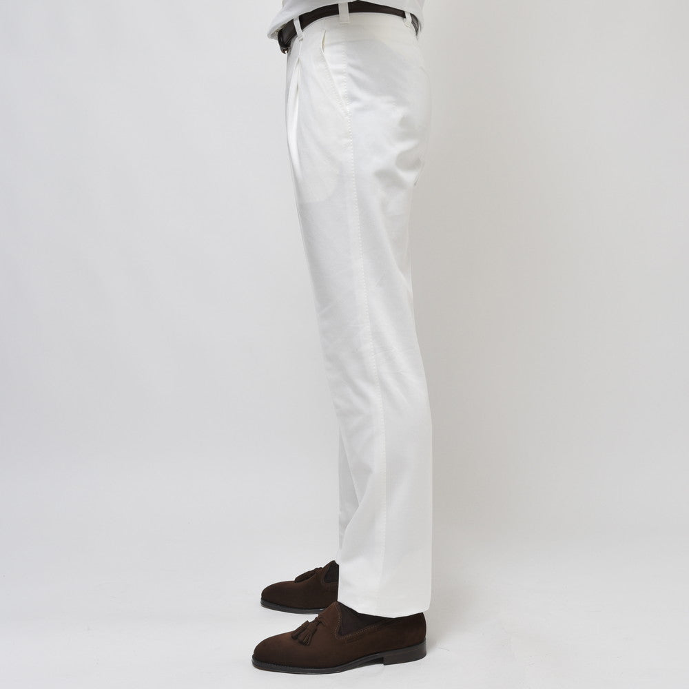 IGARASHI TROUSERS（五十嵐トラウザーズ） コットンチノ1プリーツスリムテーパードパンツ IGT/1OUTP/W2010