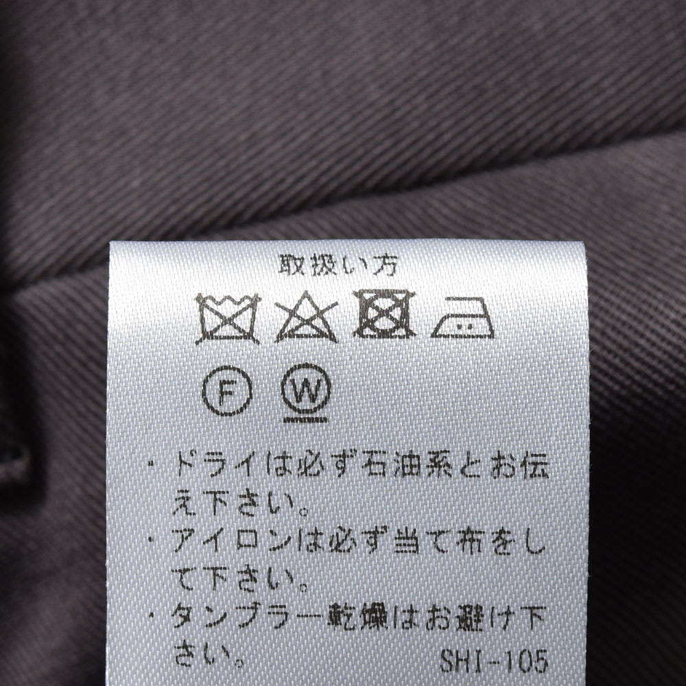 IGARASHI TROUSERS（五十嵐トラウザーズ） コットンチノ1プリーツスリムテーパードパンツ IGT/1OUTP/W2010