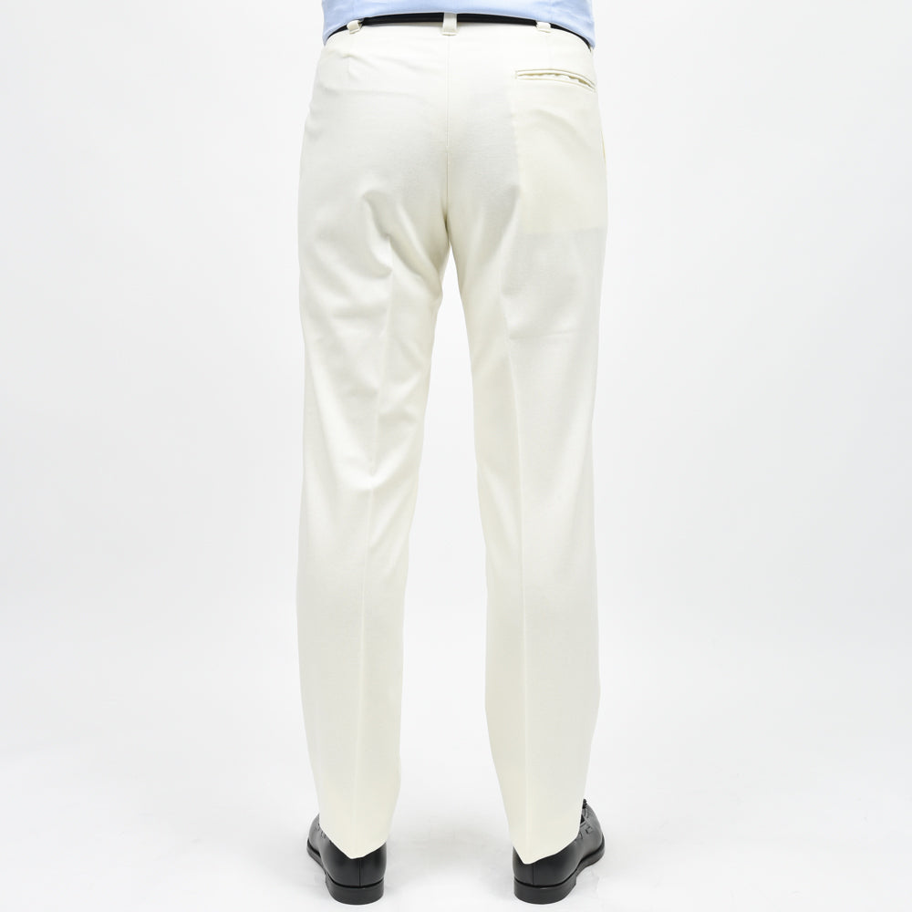 IGARASHI TROUSERS（五十嵐トラウザーズ） ウールフランネルソリッド1プリーツスリムテーパードパンツ IGT/1OUTP-01 13042207187