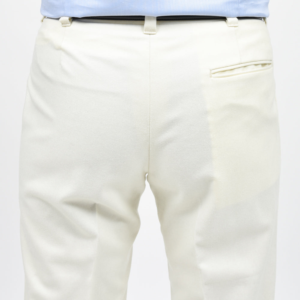 IGARASHI TROUSERS（五十嵐トラウザーズ） ウールフランネルソリッド1プリーツスリムテーパードパンツ IGT/1OUTP-01 13042207187