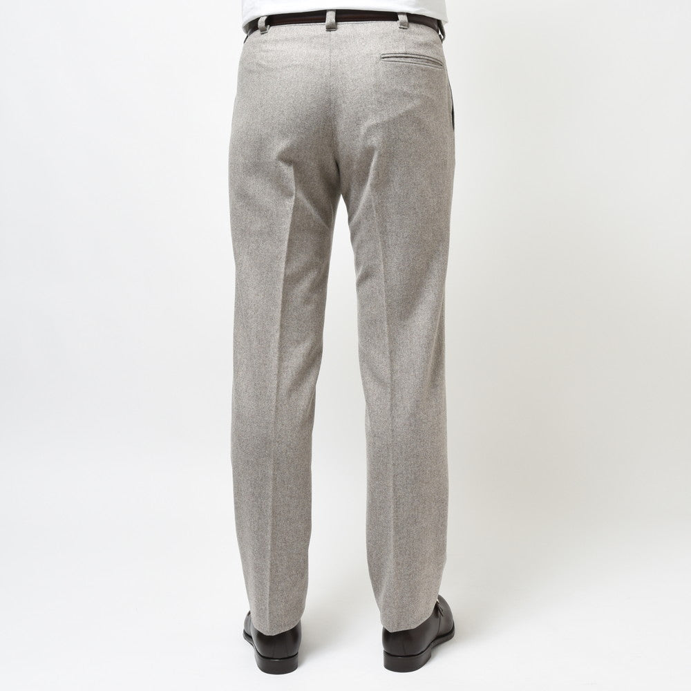IGARASHI TROUSERS（五十嵐トラウザーズ） ウールフランネルソリッド1プリーツスリムテーパードパンツ IGT/1OUTP-01 13042207187