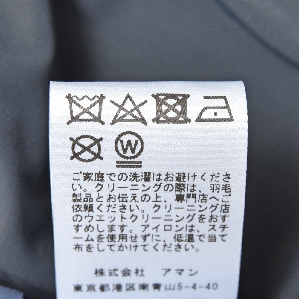 SEASE（シーズ） NORDEND DOWN JACKET ウォーターレペレントウールナイロンヘリンボーンソラーロダウンフーディーブルゾン OJ053TN