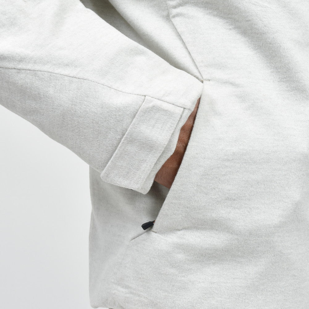 SEASE（シーズ） BALMA JACKET ウォーターレペレントカシミアサキソニーパデッドフーディーブルゾン SE242UAC0S031TN194