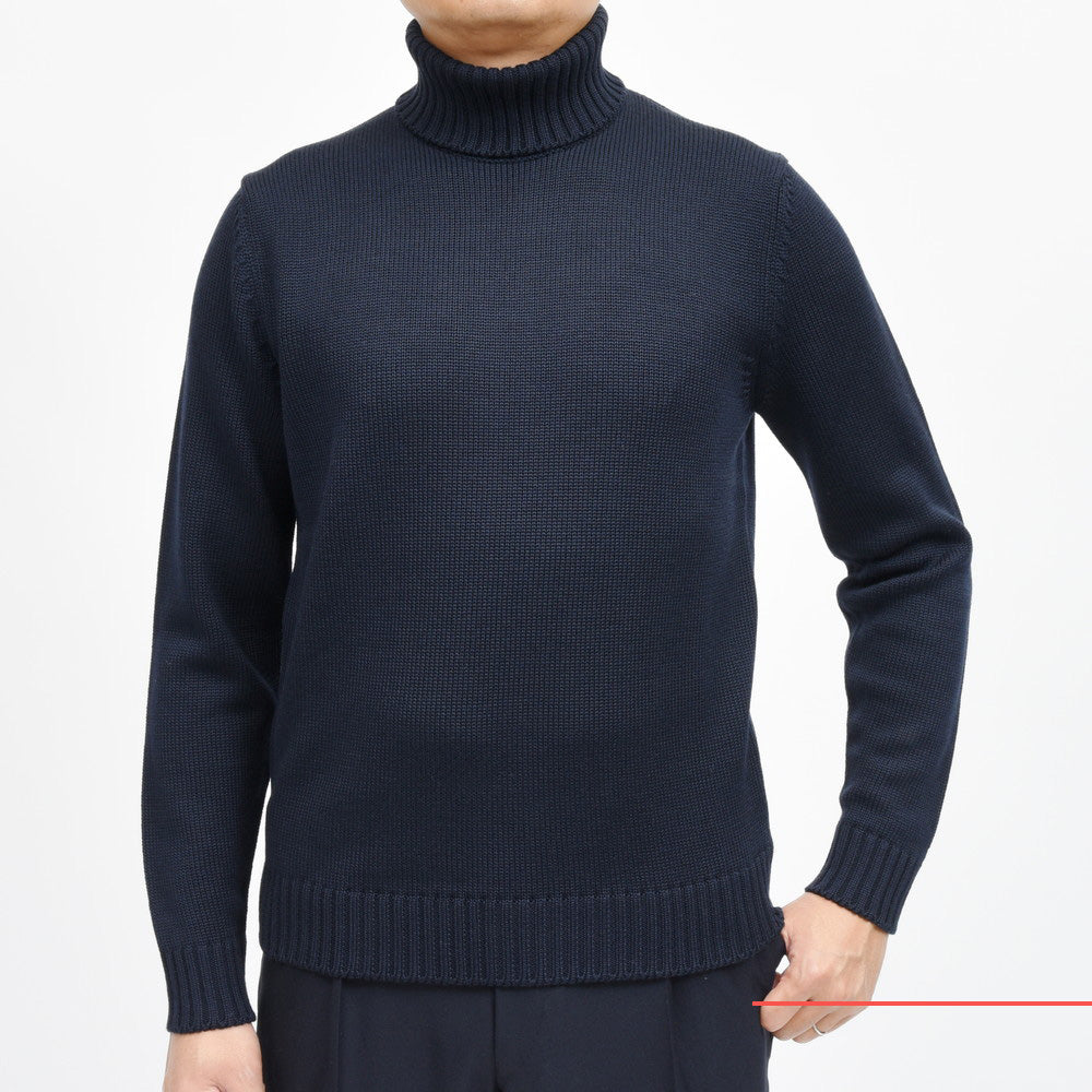 ZANONE（ザノーネ） 5ゲージウールタートルネックニット DV/SLIM FIT/810105/ZR229/25418
