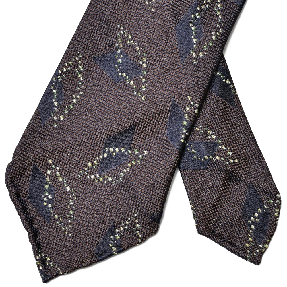 TIE YOUR TIE（タイ ユア タイ） シルクスクエアジャガードセッテピエゲタイ TSTS1032770107 18246200179