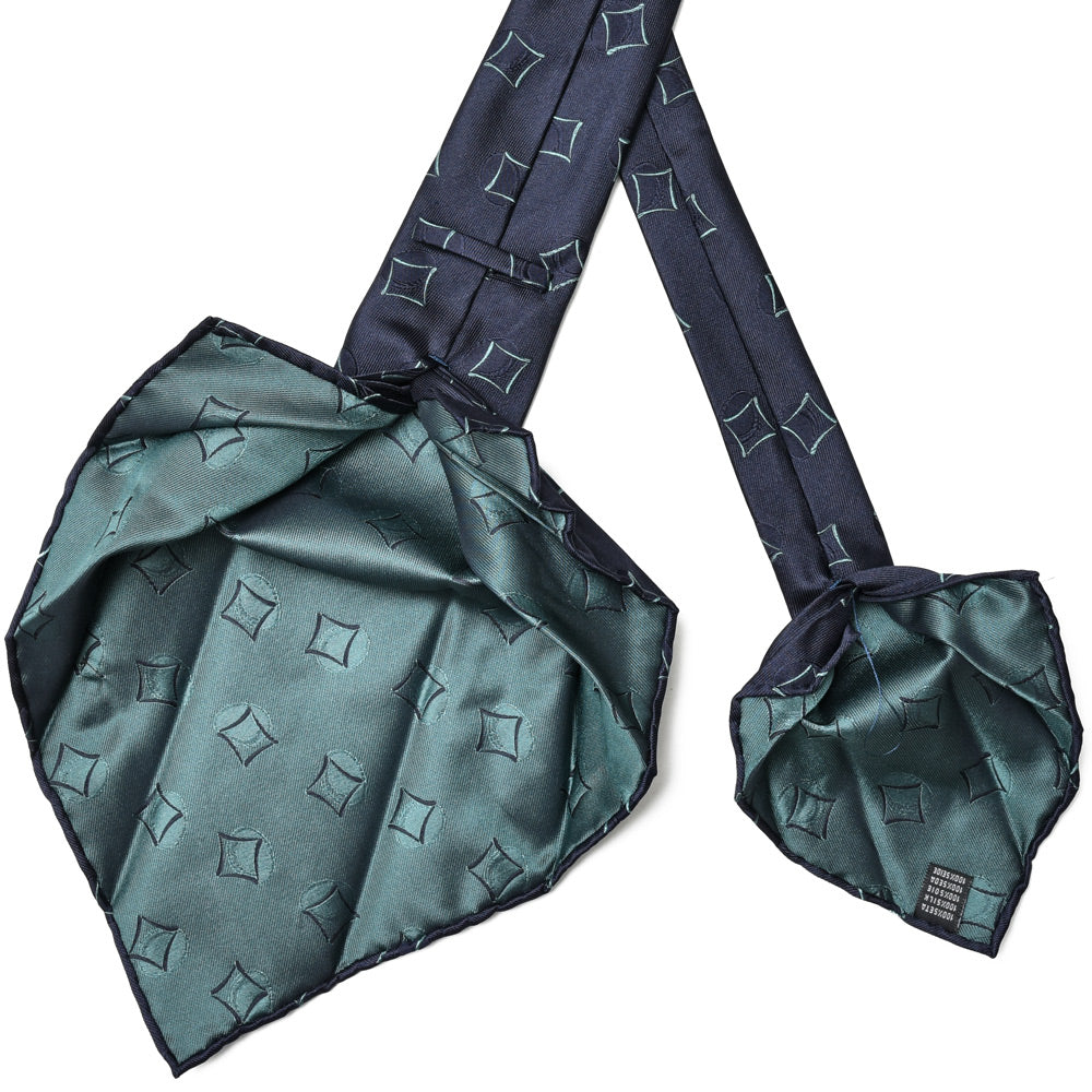 TIE YOUR TIE（タイ ユア タイ） シルクレップスクエアxシャドウサークルセッテピエゲタイ T0227Y0007 18246202179