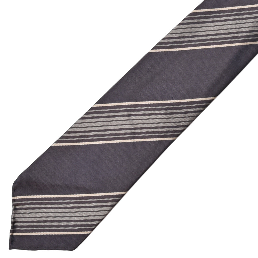 TIE YOUR TIE（タイ ユア タイ） シルクストライプセッテピエゲタイ TSTS1018380307 18246205179