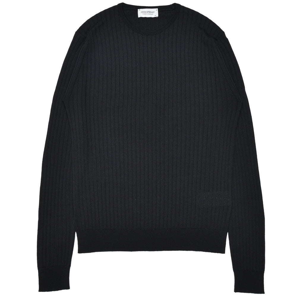 JOHN SMEDLEY(ジョンスメドレー)A4708 30Gウールリブクルーネックニット