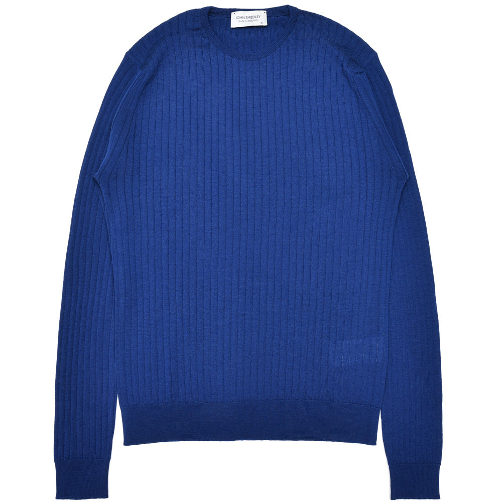JOHN SMEDLEY(ジョンスメドレー)A4708 30Gウールリブクルーネックニット