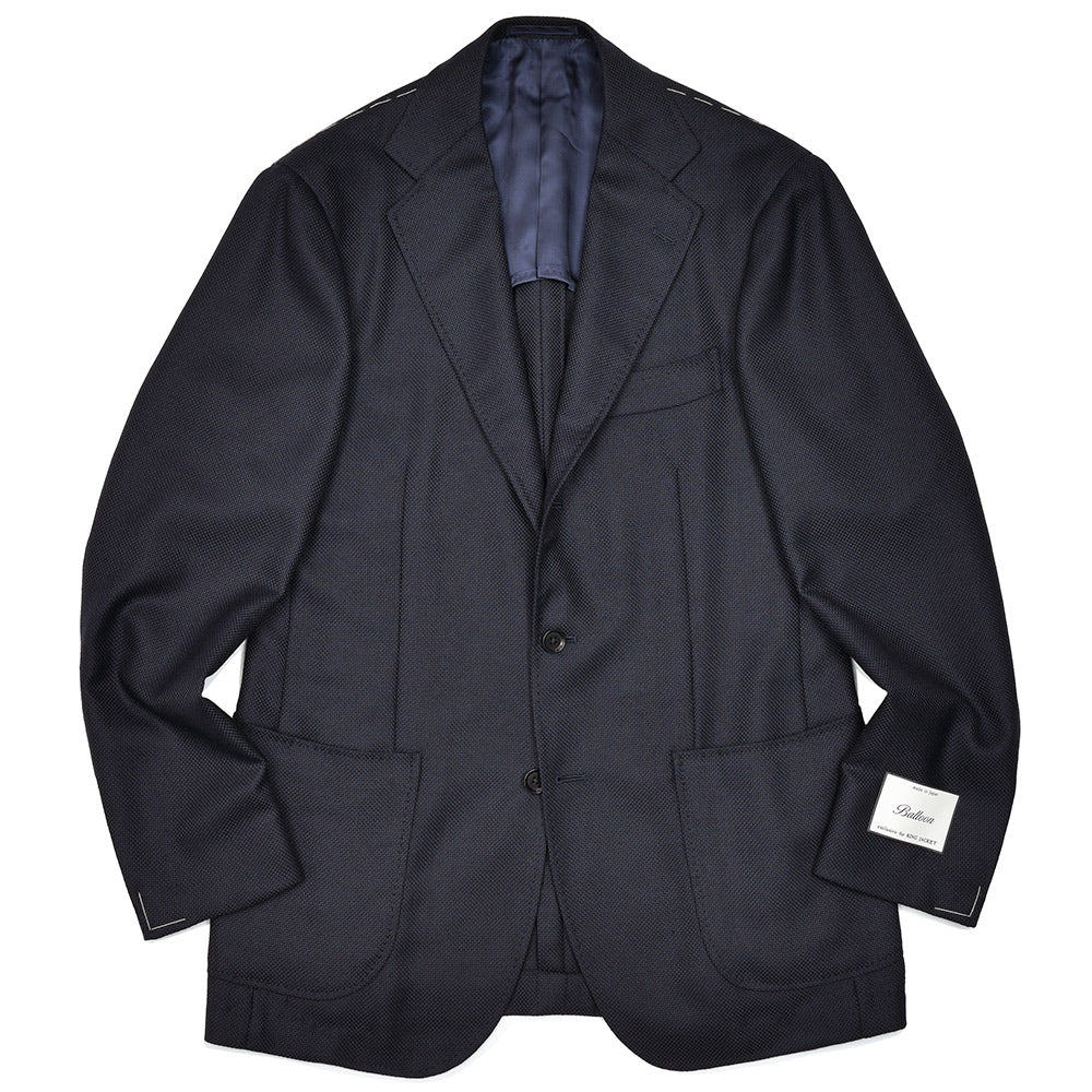 RING JACKET リングヂャケット Balloon バルーン ウール ホップサック シングル3Bジャケット NO-300F