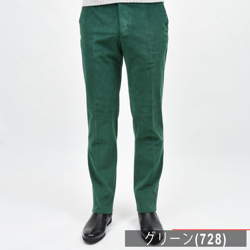INCOTEX（インコテックス） REGULAR FIT ガーメントダイストレッチコットンコーデュロイテーパードパンツ 1W0039-40927/21534