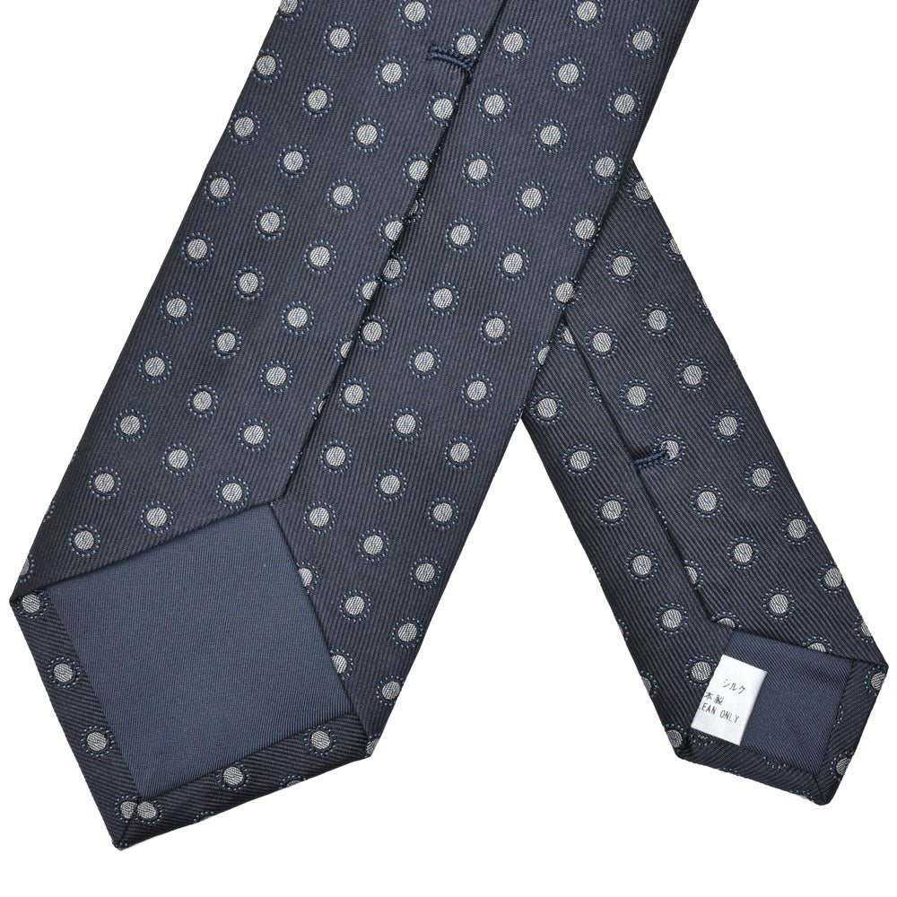 THE SOLE（ザ ソール）シルクレップサークル小紋タイ TS-TIE8-FAN001 18242000161