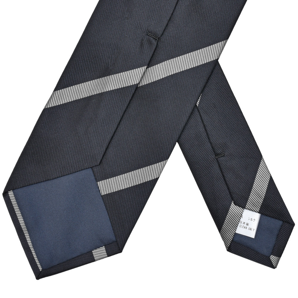 THE SOLE（ザ ソール） シルクフレンチツイルヘビーオンスレジメンタルタイ TS-TIE8.5-NRG001 18242001161